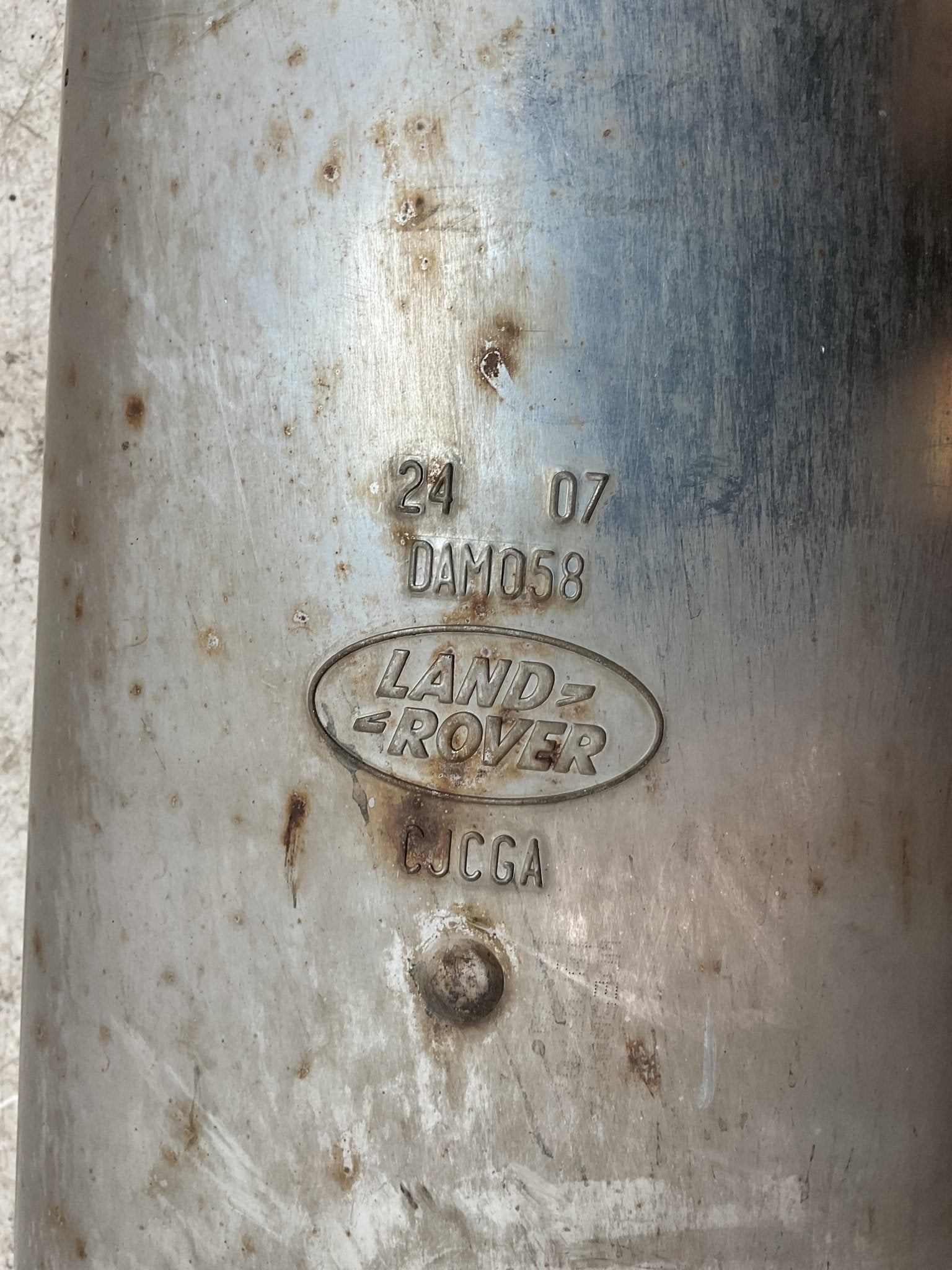 Tubo Escape Land Rover Sport 2005 2013 - CJCGA