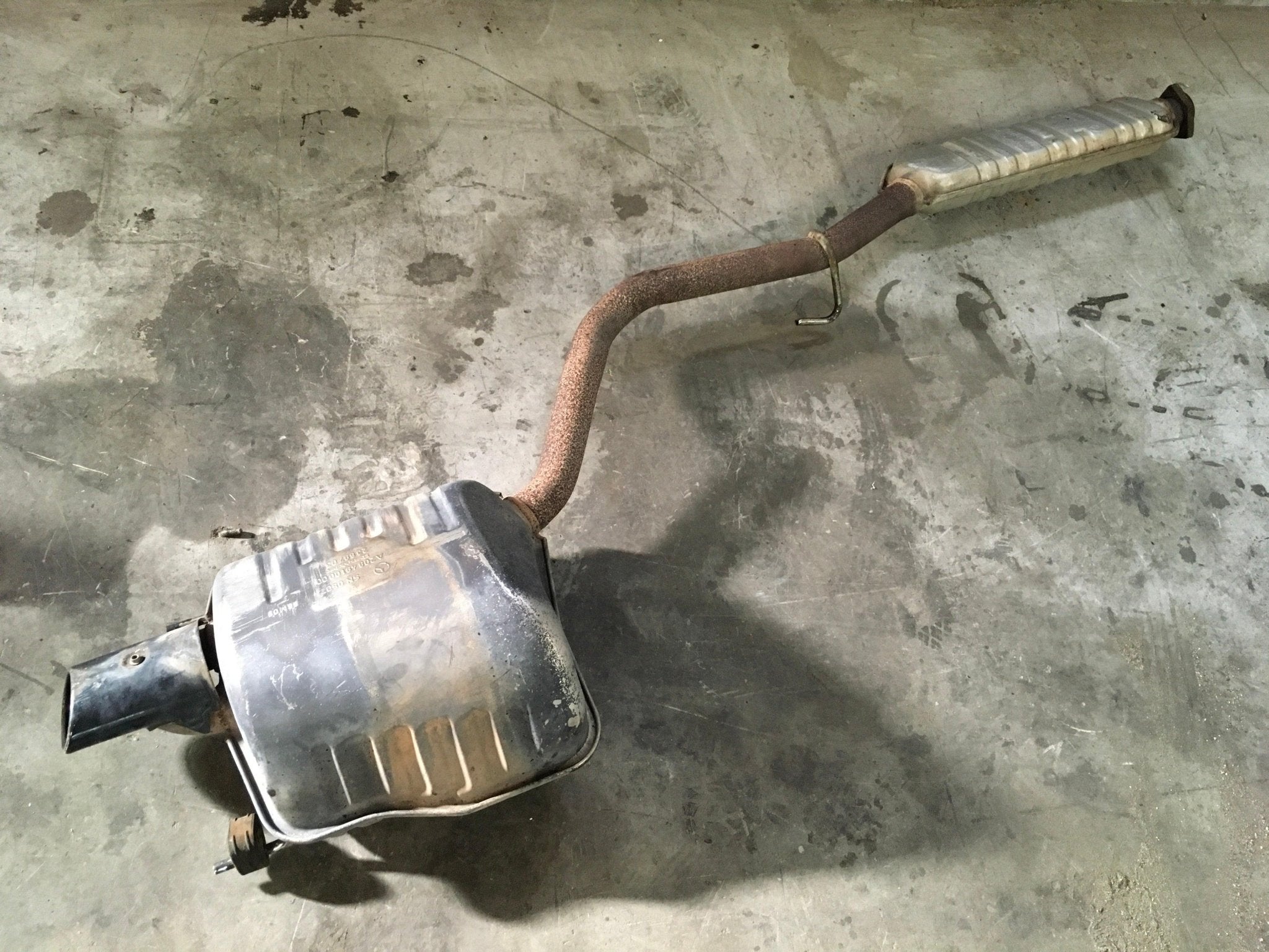 Tubo escape Mercedes CLK 320 A2084910000 - A2084910000