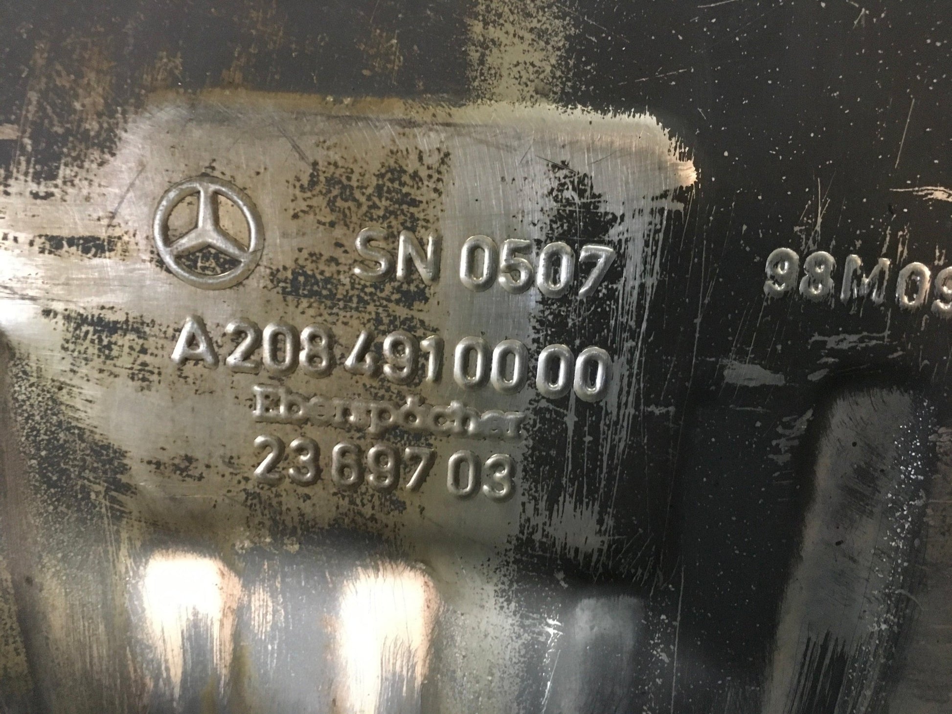 Tubo escape Mercedes CLK 320 A2084910000 - A2084910000