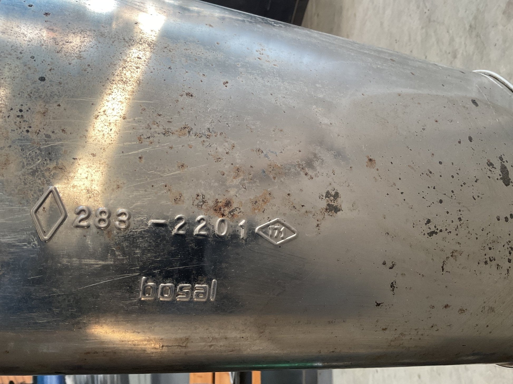 Tubo escape Renault Scenic 2000 - 2003 - 2832201