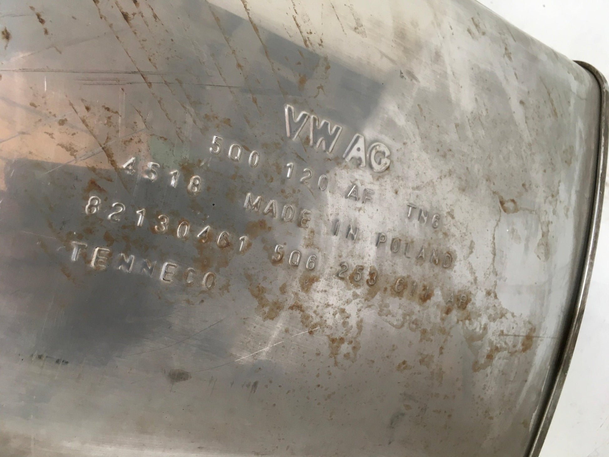 Tubo Escape VW 5Q0120AF - 5Q0120AF