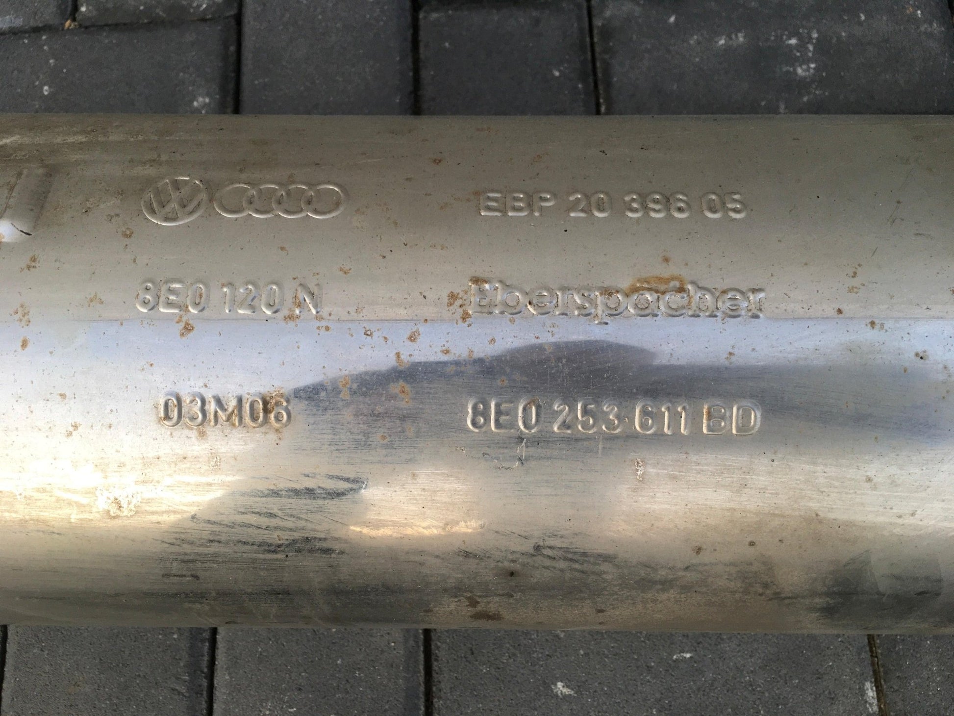 Tubo Escape VW Passat B5.5 3B - 8E0253611BD