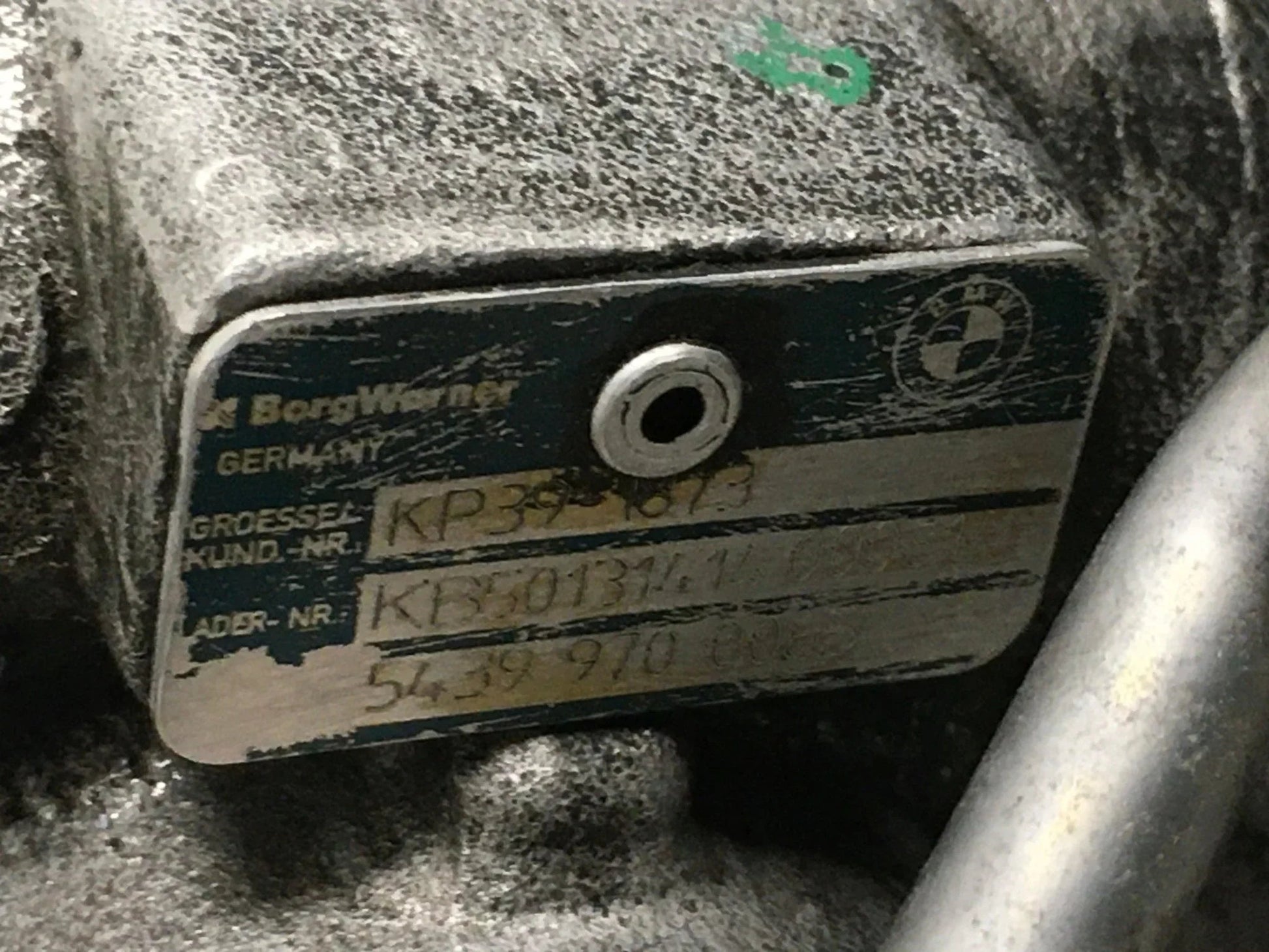 Turbo BMW 7796355 3.0D