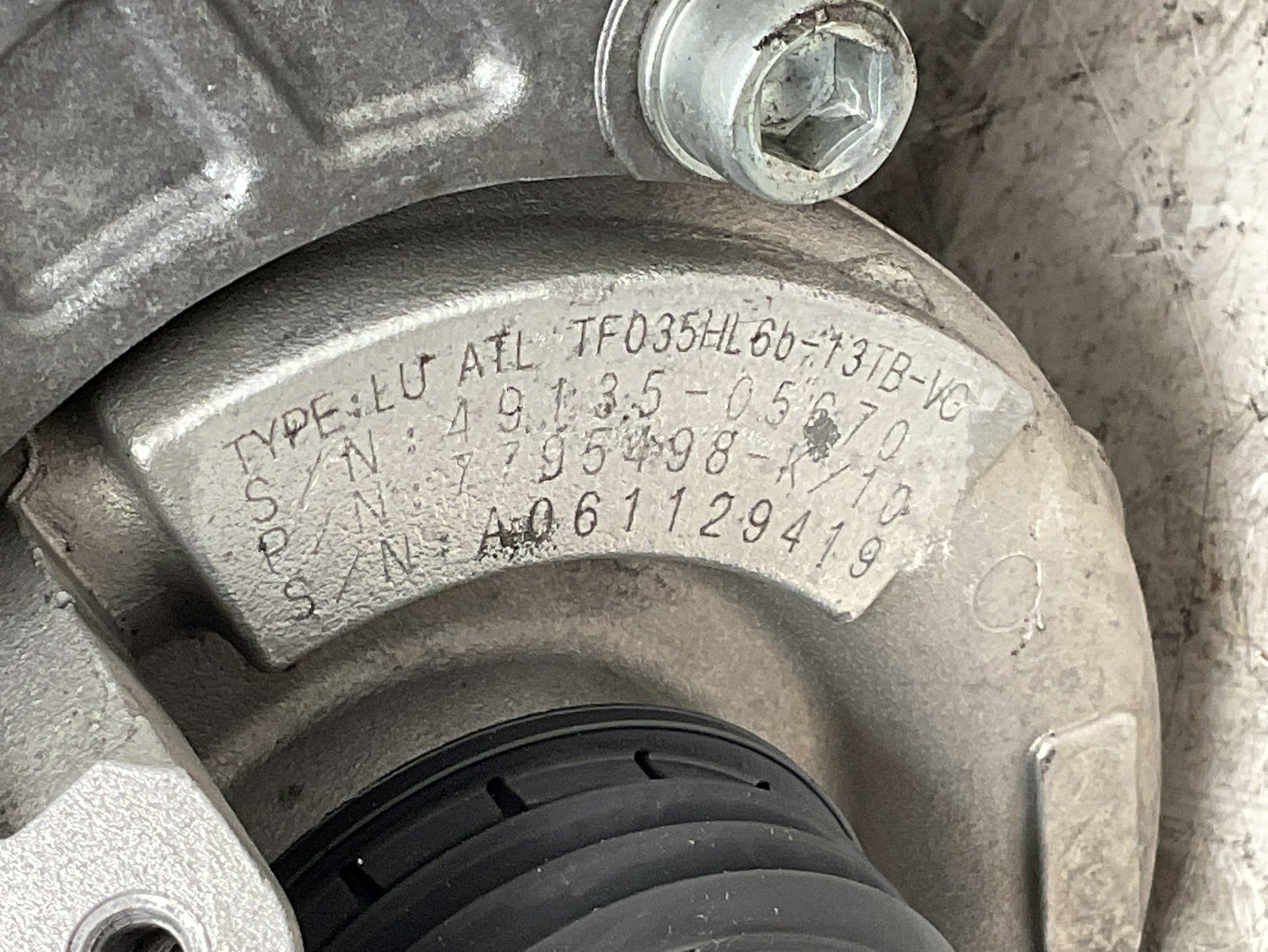 Turbo BMW E90 E81 7795498 - 7795498