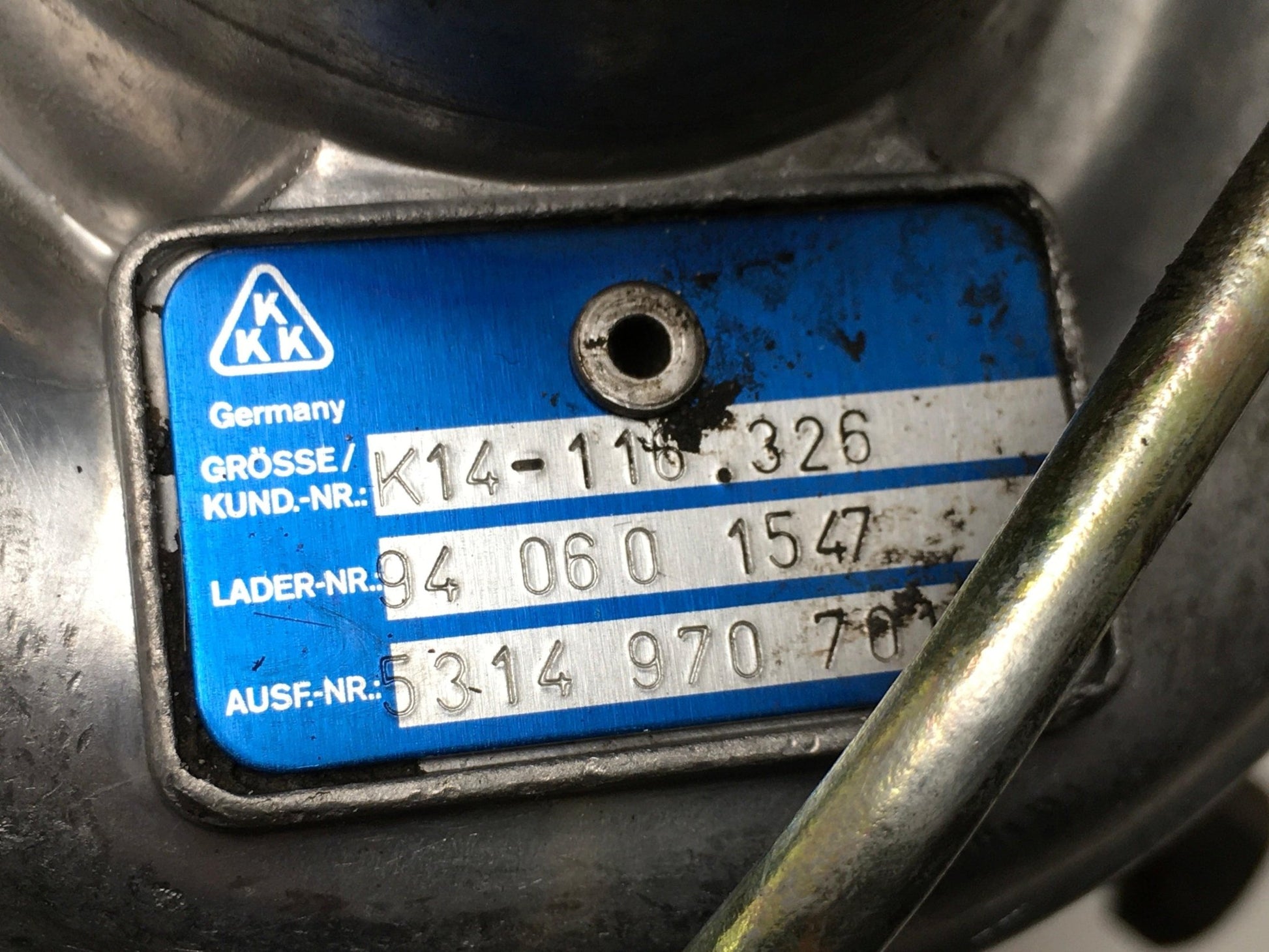 Turbo compresor Peugeot 306 - 53149707012