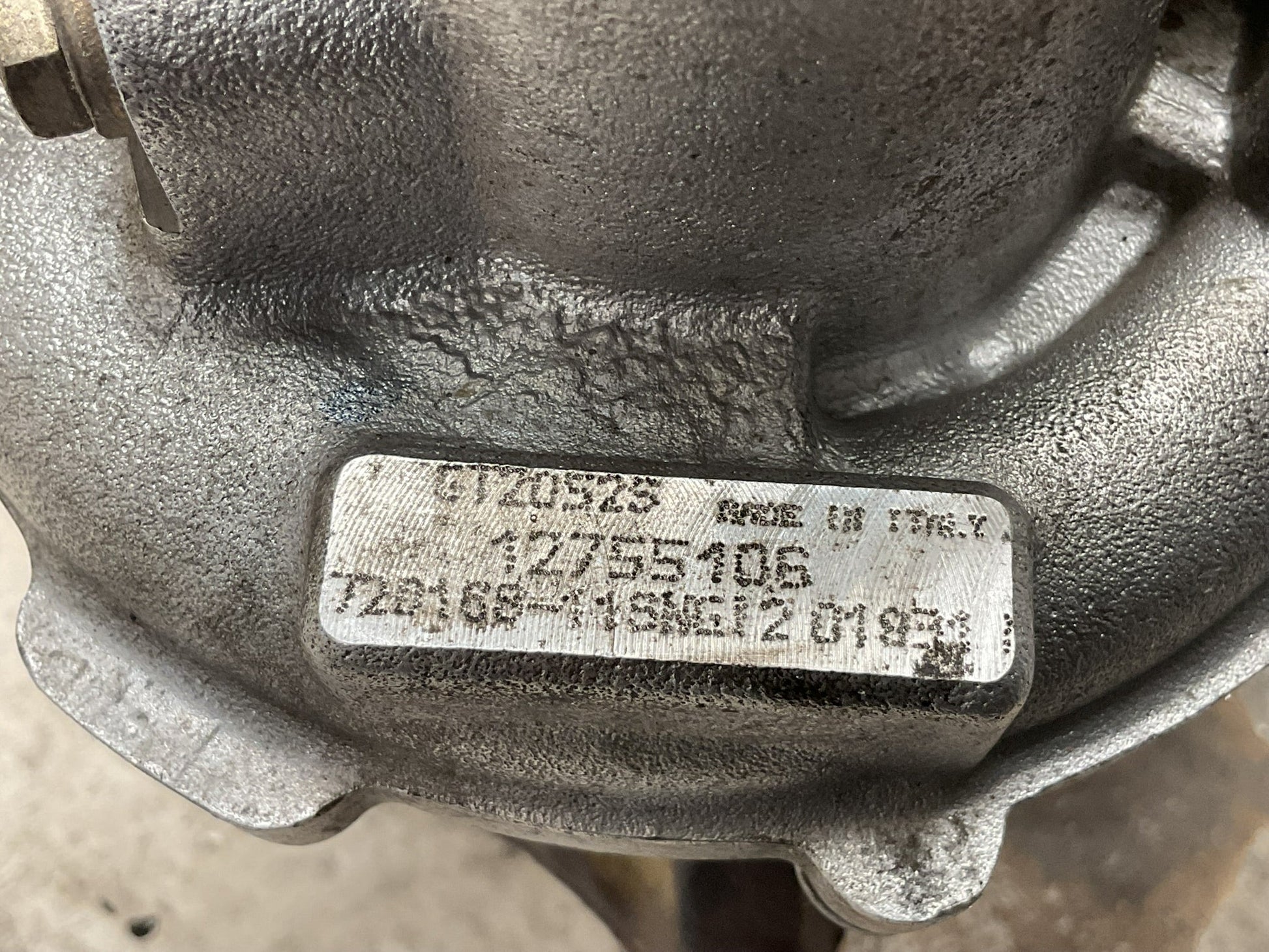 Turbo Saab 9 - 3 II 12755106 - 12755106