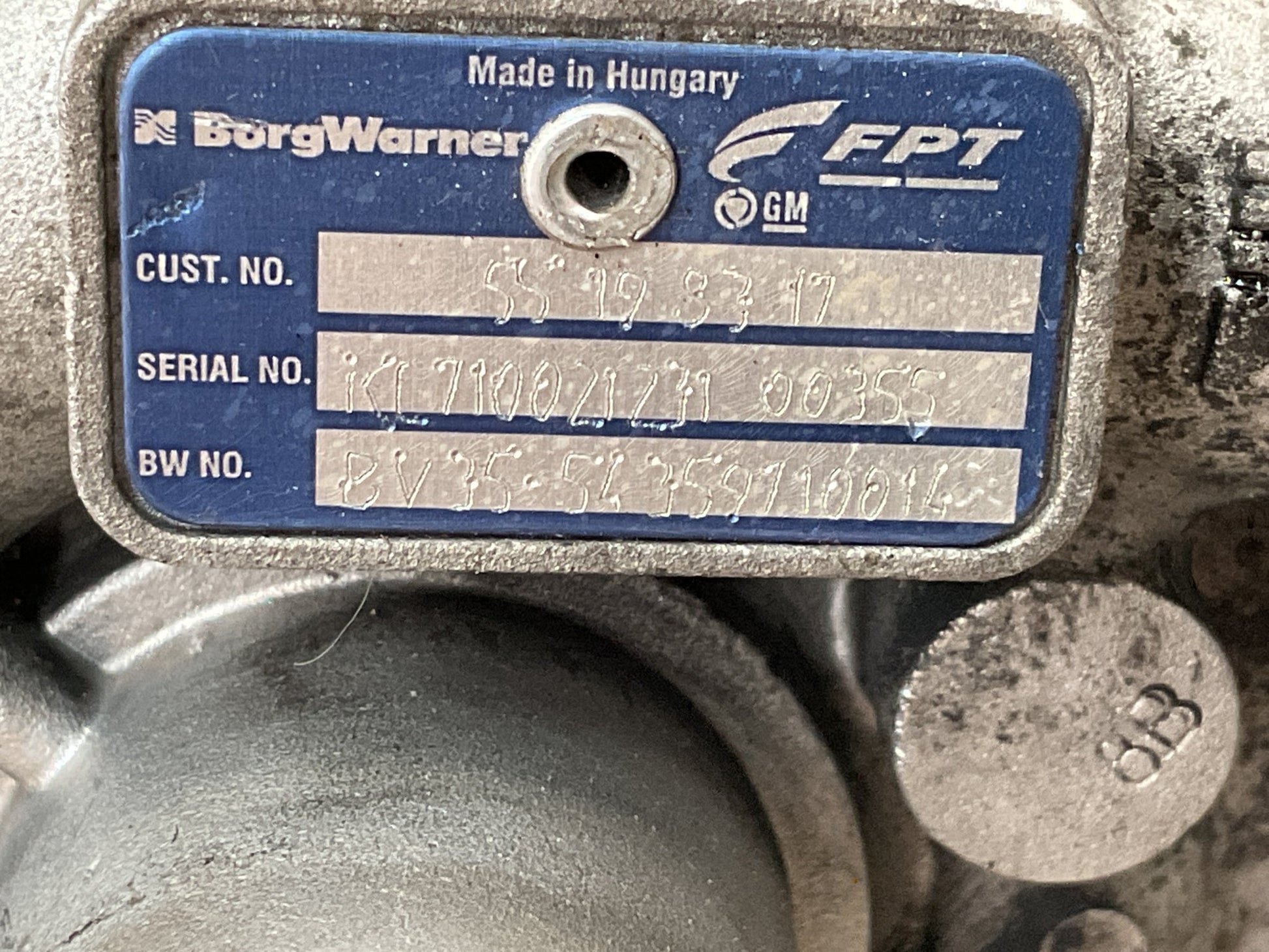 TurboCompresor Fiat 54351014815 - 54351014815