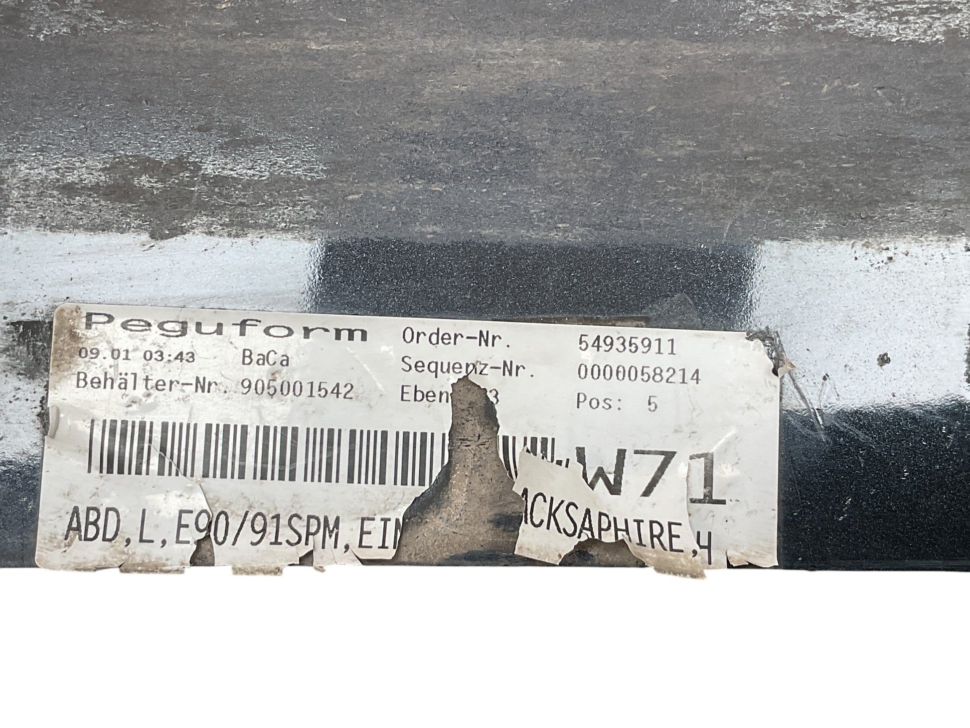 Umbral izq BMW 3 2004-2011 - 51778041843