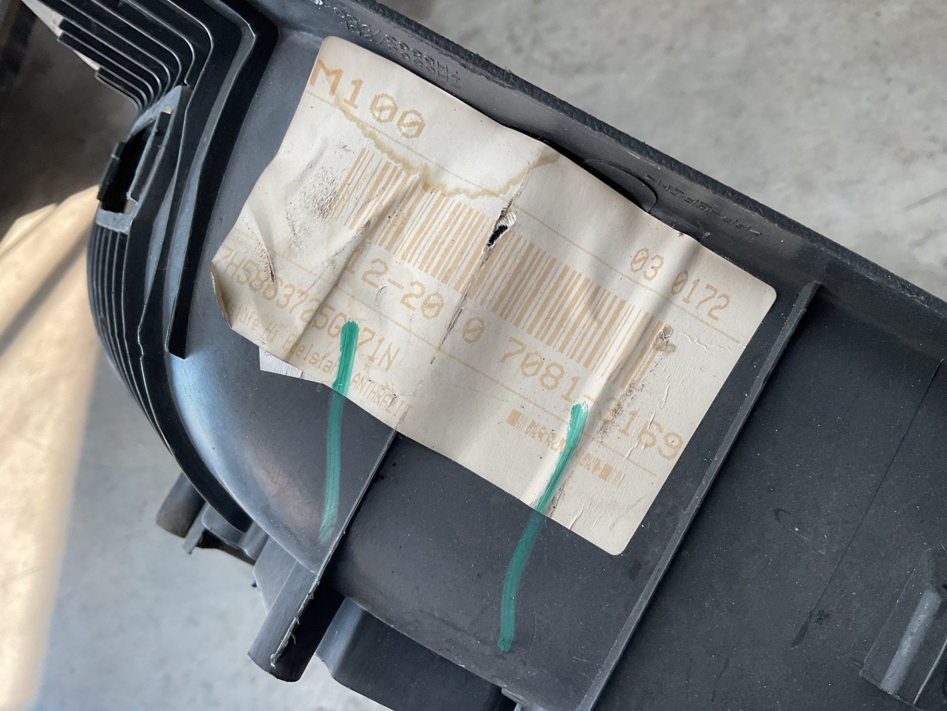 Umbral Puerta Corrediza VW T5 03 - 15 - 7H5863725G