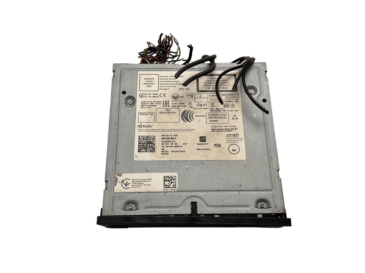 Unidad Sistema GPS Multimedia VW 5F0035846C - 5F0035846C