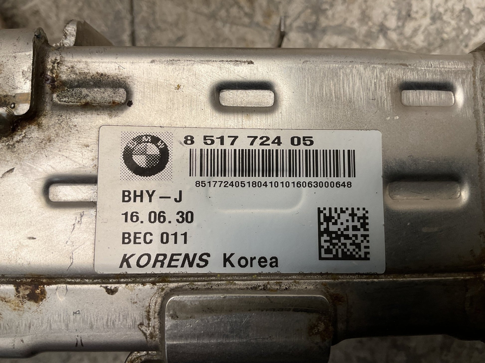 Valvula EGR BMW Serie 5 (F10) 10-17 - 851772405
