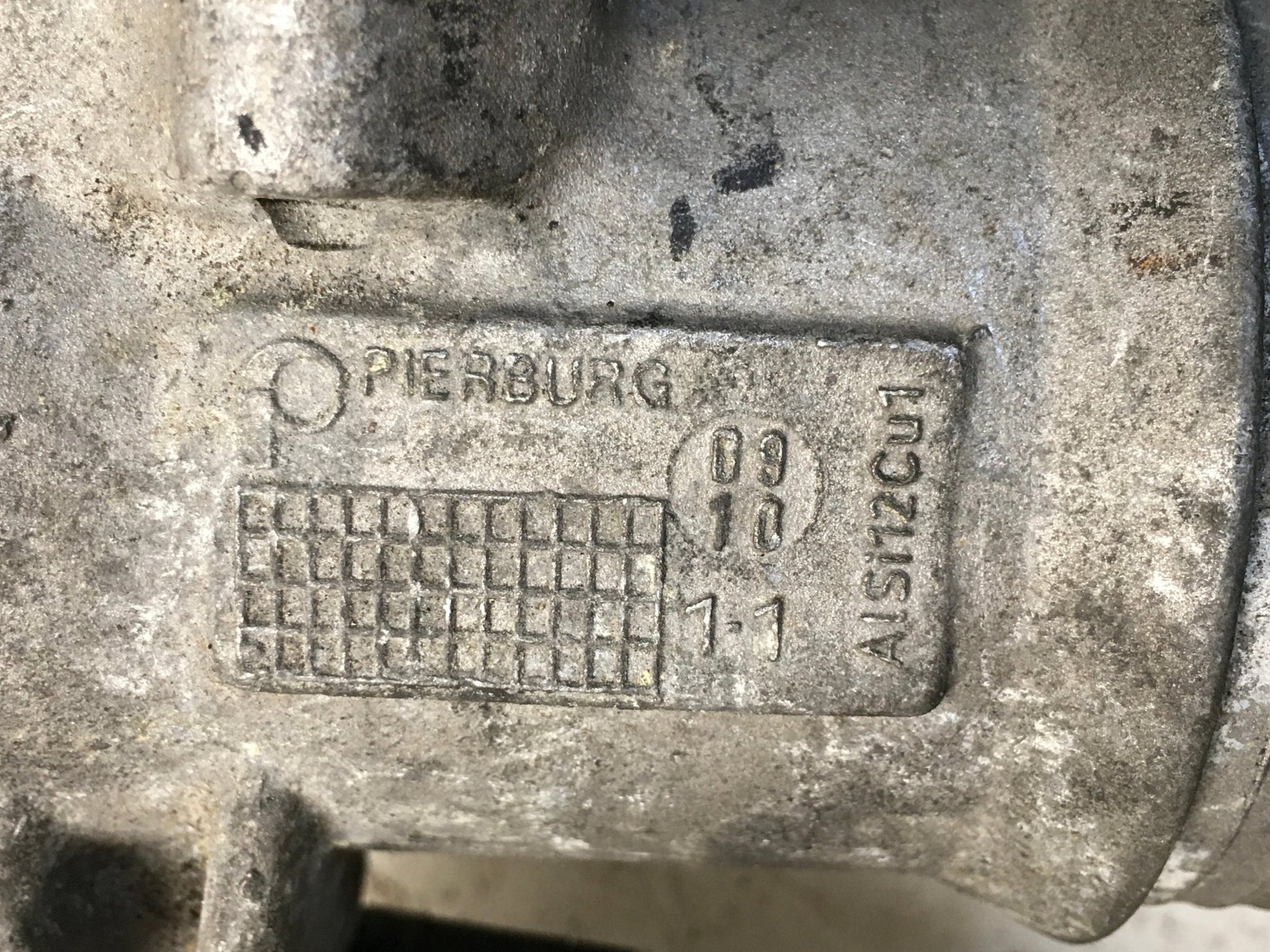 Valvula EGR Volvo 505906010 - ALSi12Cu1