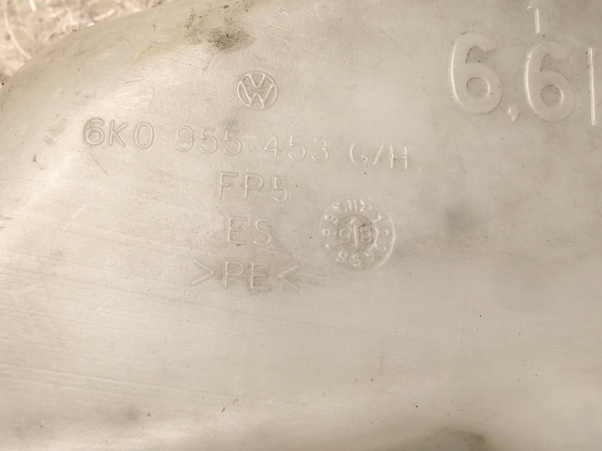 Vaso expansion VW 6K0955453 - 6K0955453