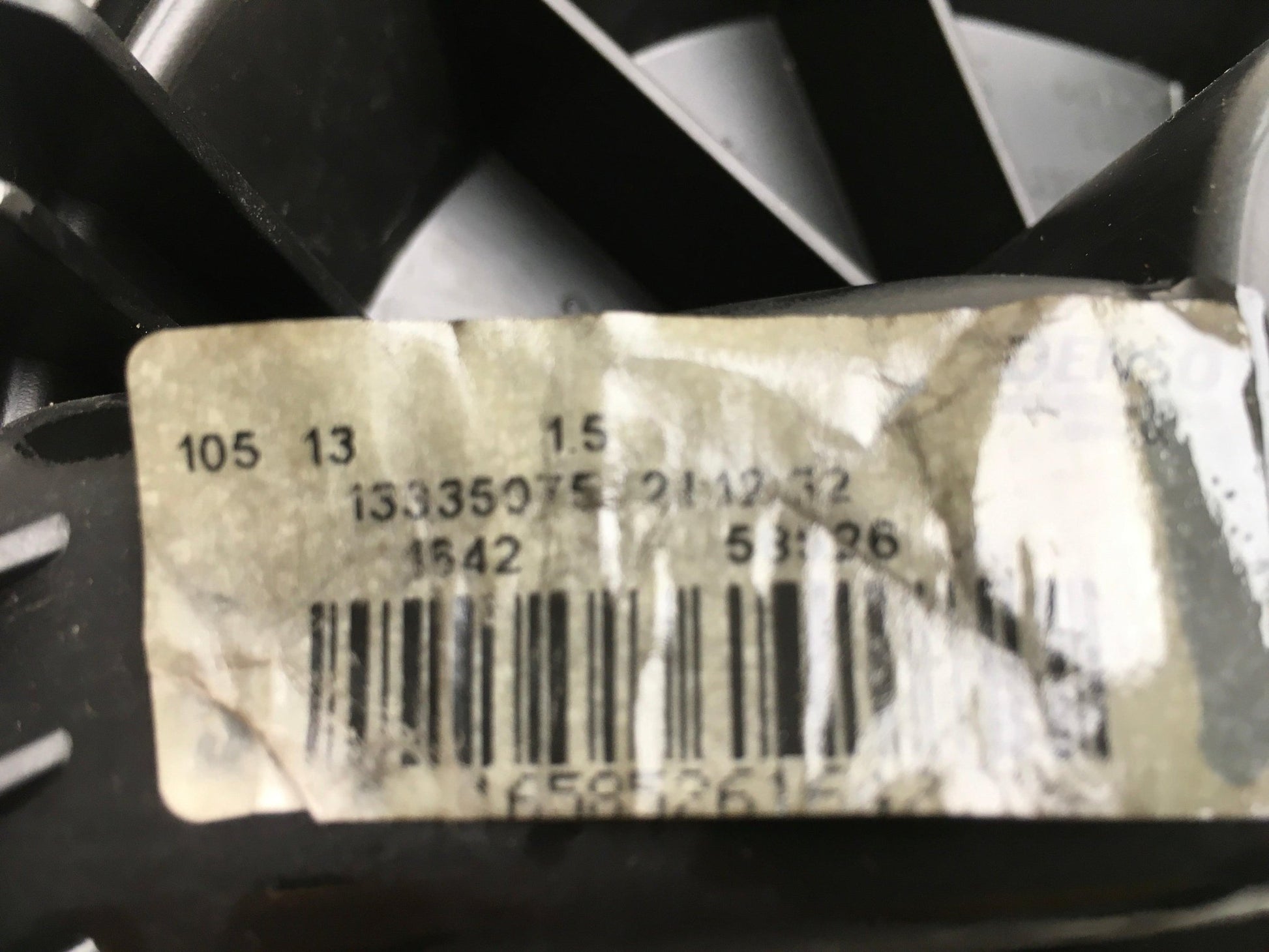 Ventilador Calefaccion Opel Corsa D / E - 13335075 _