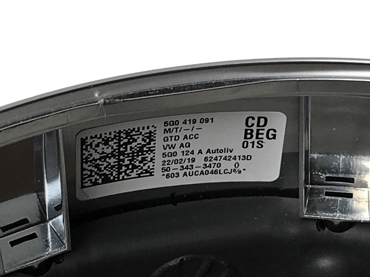 Volante VW Golf VII GTD - 5Q0419091