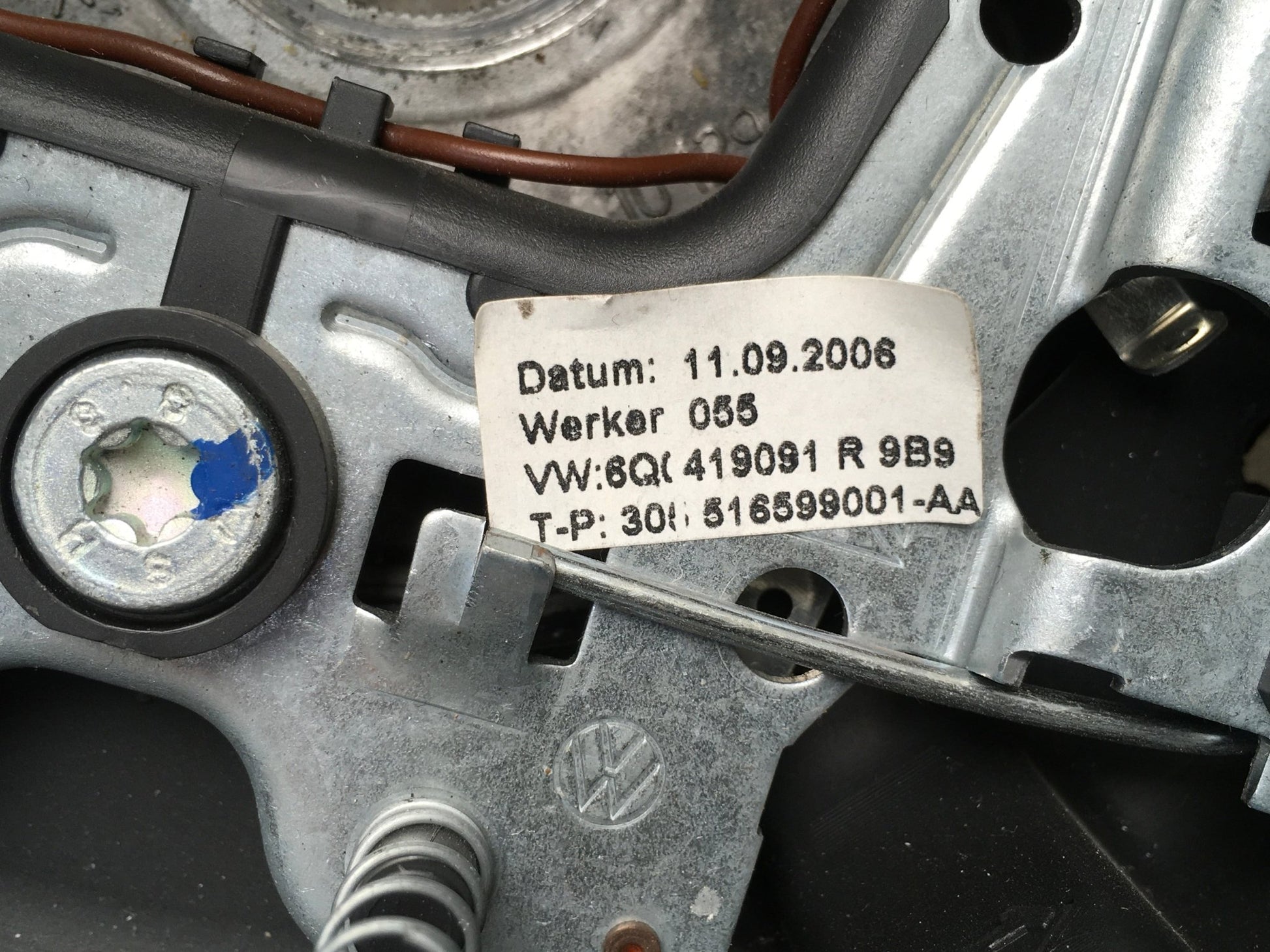 Volante VW Polo IV Fase 2 Touran 1T - 6Q0419091