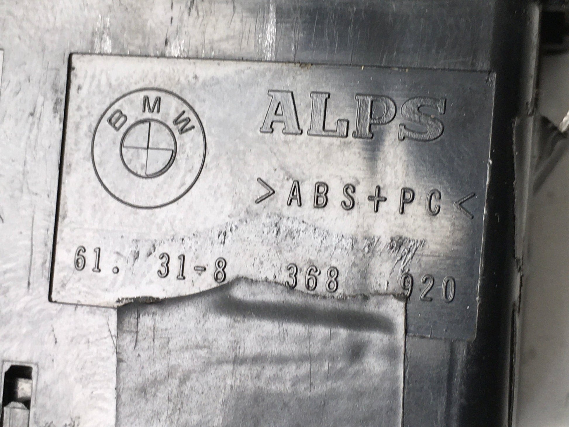 Warning BMW 61318368920 - 61318368920