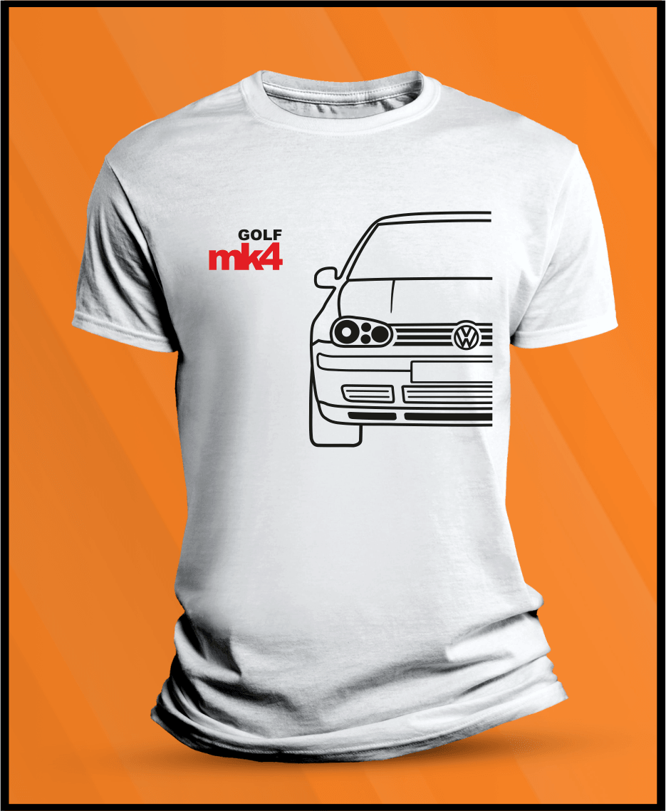 Camiseta manga corta VW Golf MK4 - AutoRR 