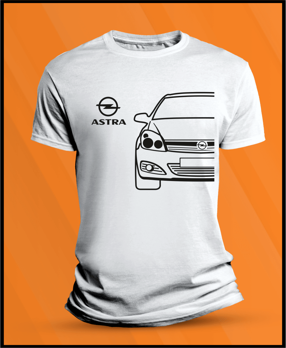 Camiseta manga corta Opel Astra H - AutoRR 