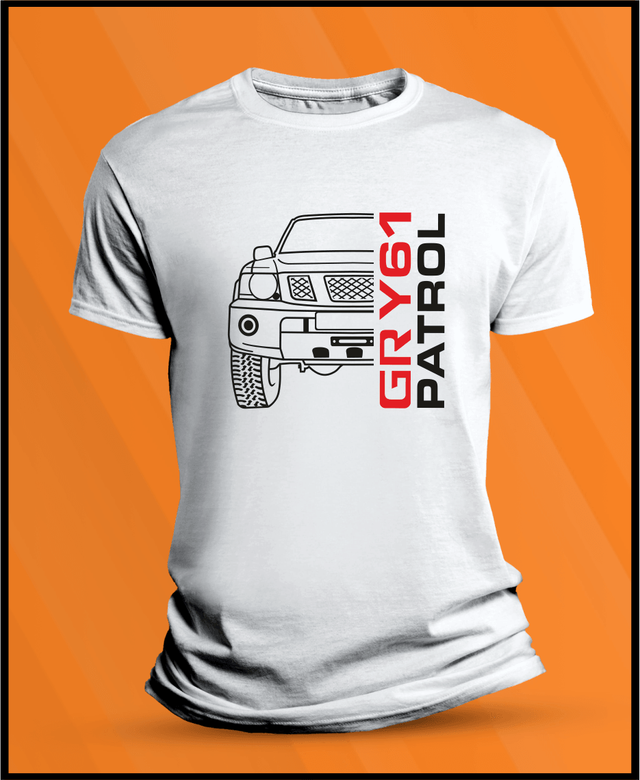 Camiseta manga corta Nissan Patrol GR Y61 - AutoRR 