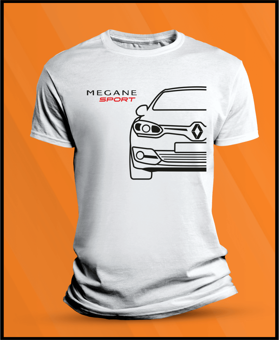 Camiseta manga corta Renault Megane III Sport - AutoRR 