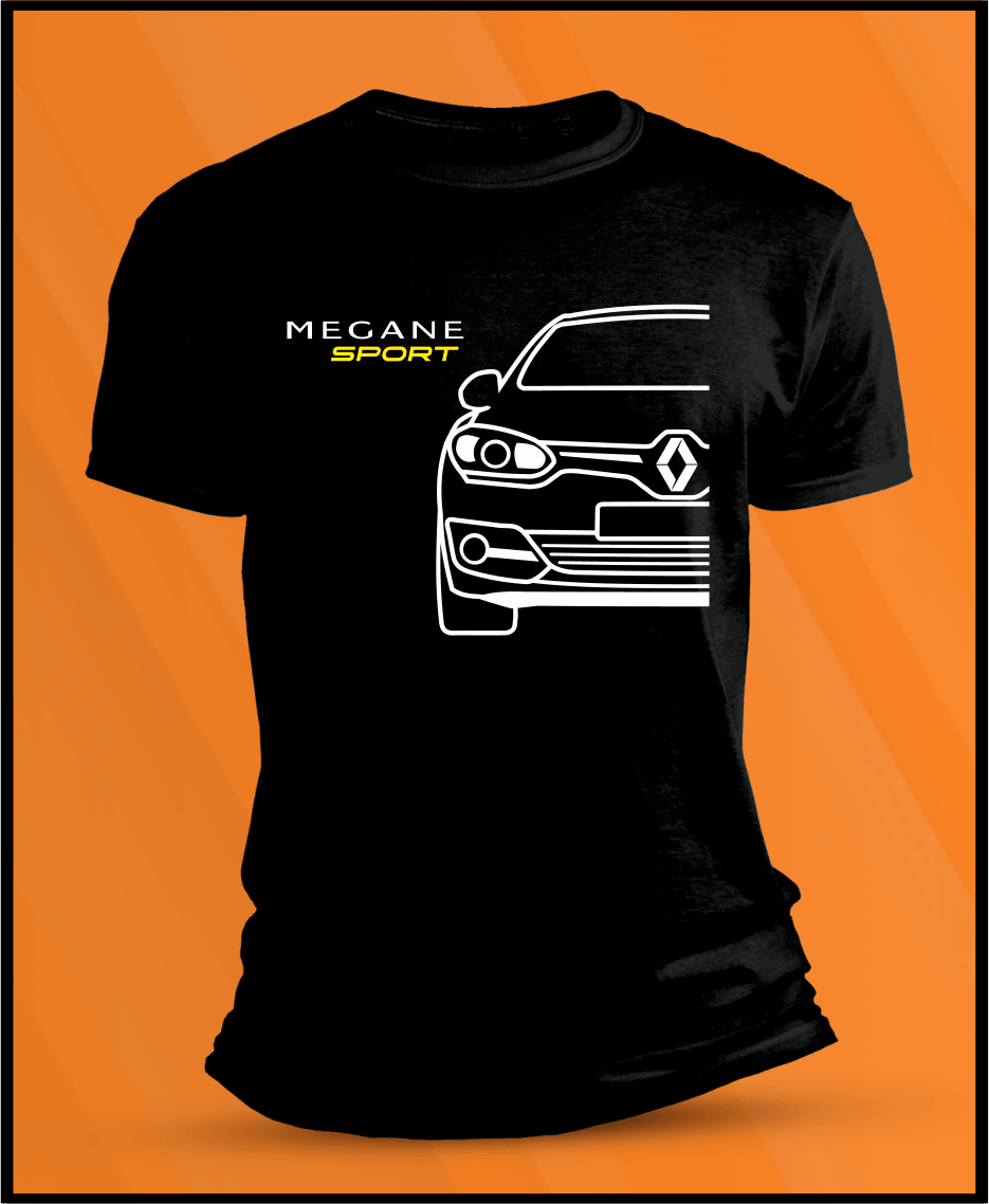 Camiseta manga corta Renault Megane III Sport - AutoRR 