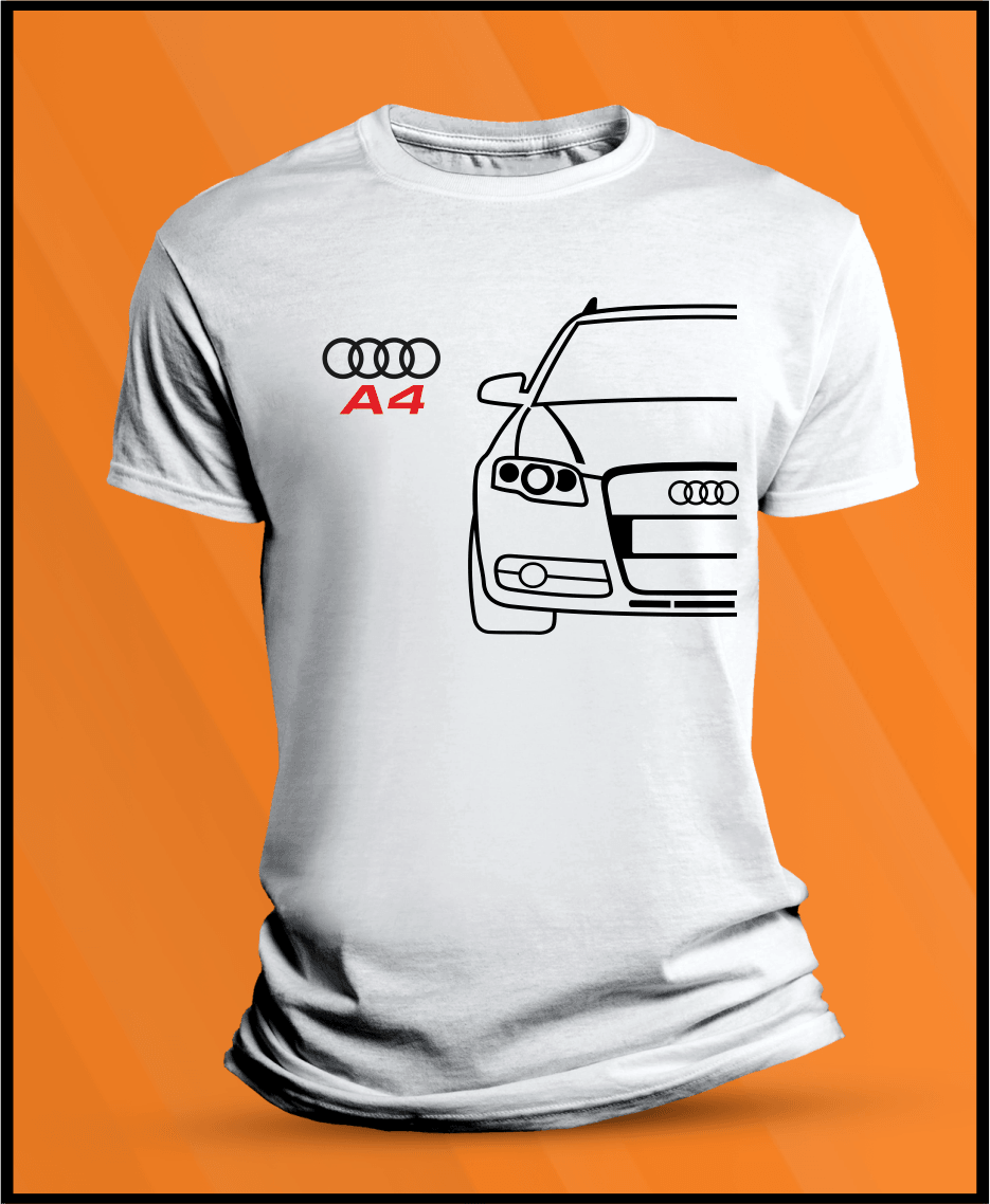 Camiseta manga corta Audi A4 B7 - AutoRR 