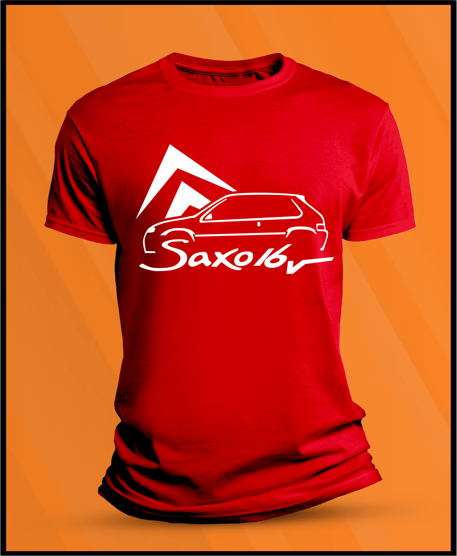Camiseta manga corta Citroen Saxo 16v - AutoRR 