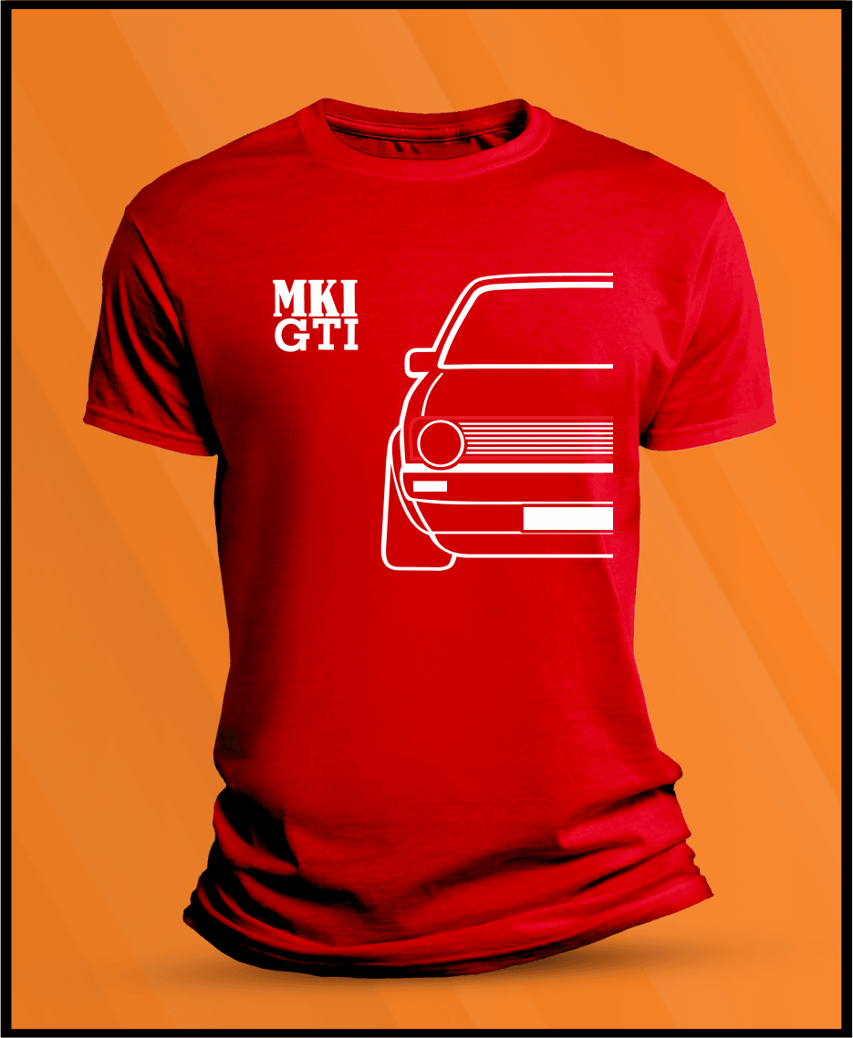 Camiseta manga corta VW Golf MK1 GTI - AutoRR 