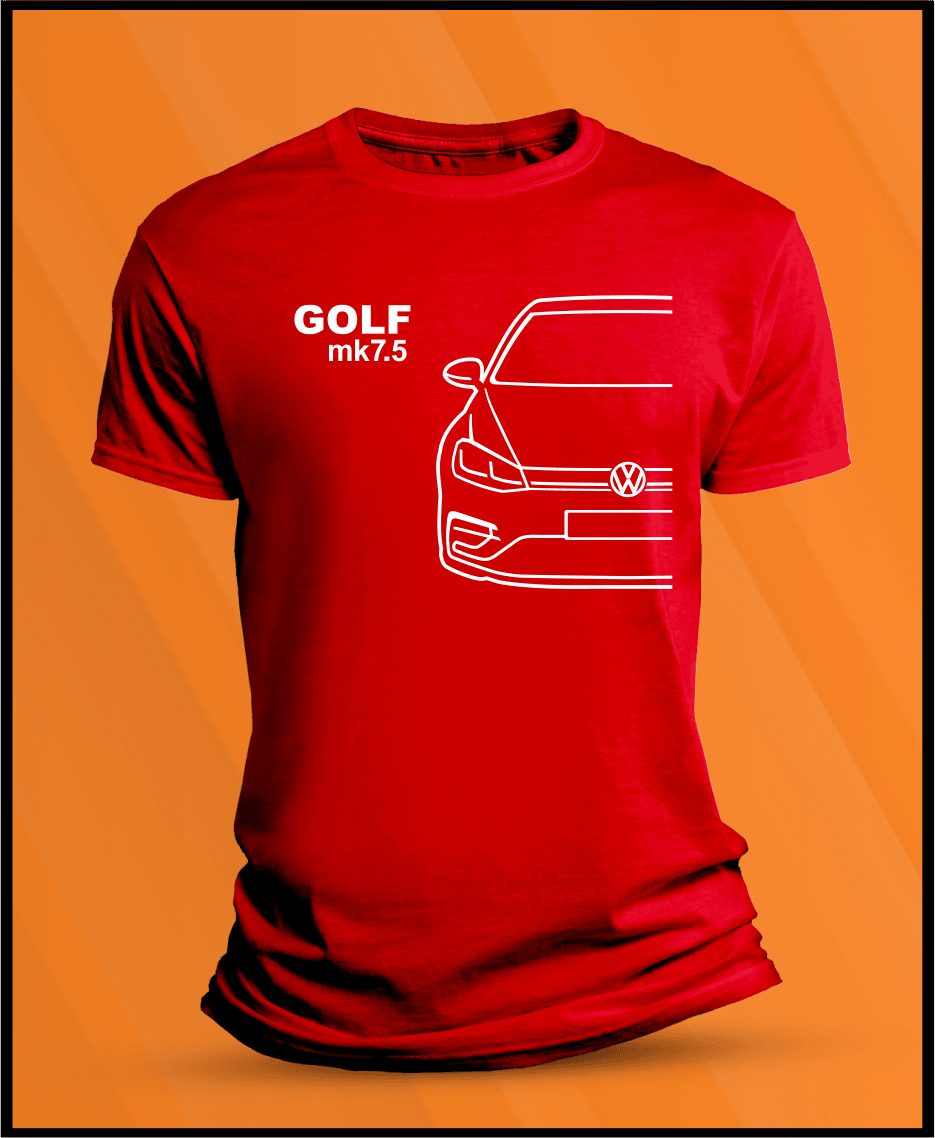 Camiseta manga corta VW Golf 7.5 - AutoRR 