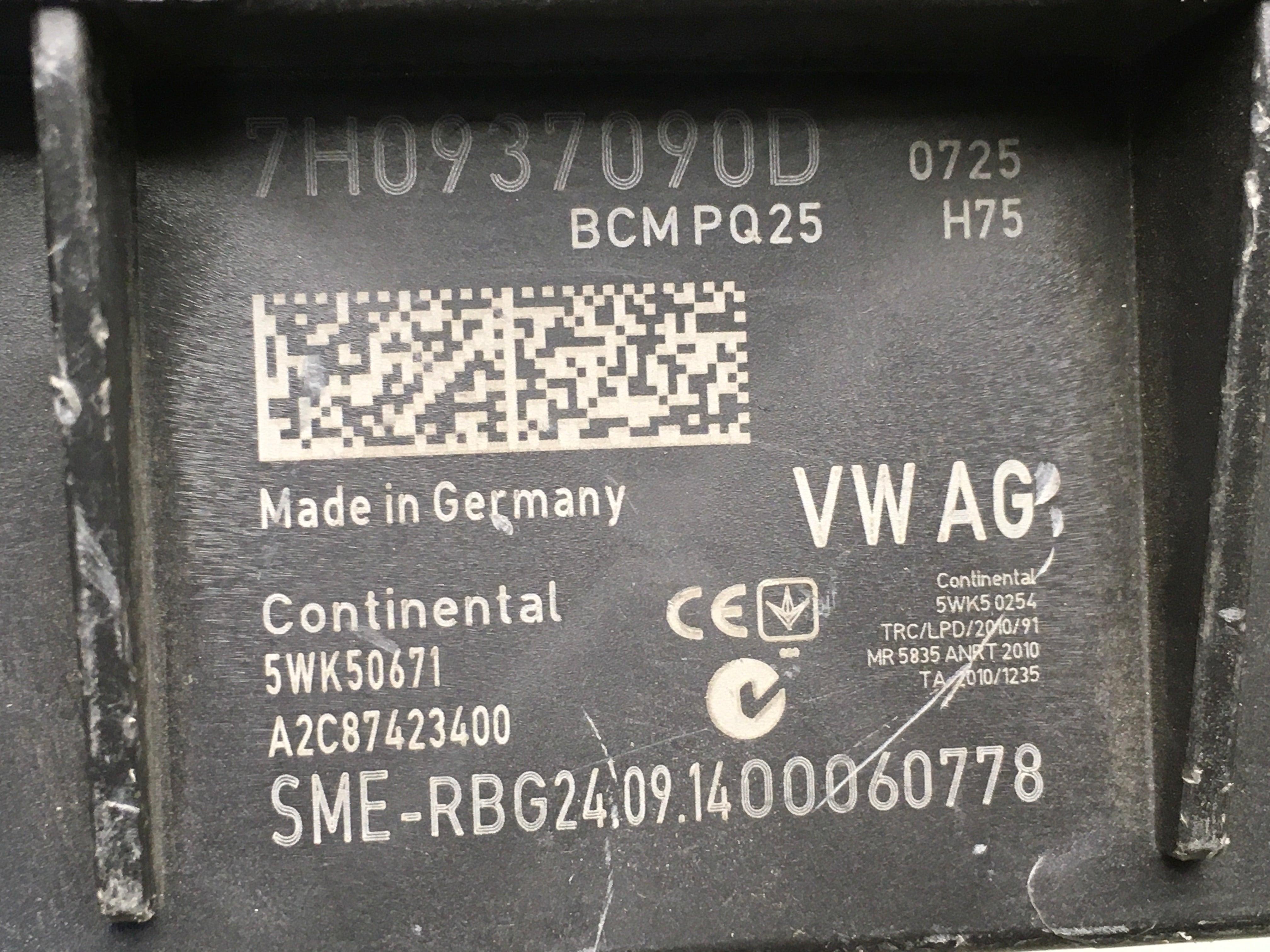 Modulo BCM VW 7h0937090d - AutoRR 7h0937090d