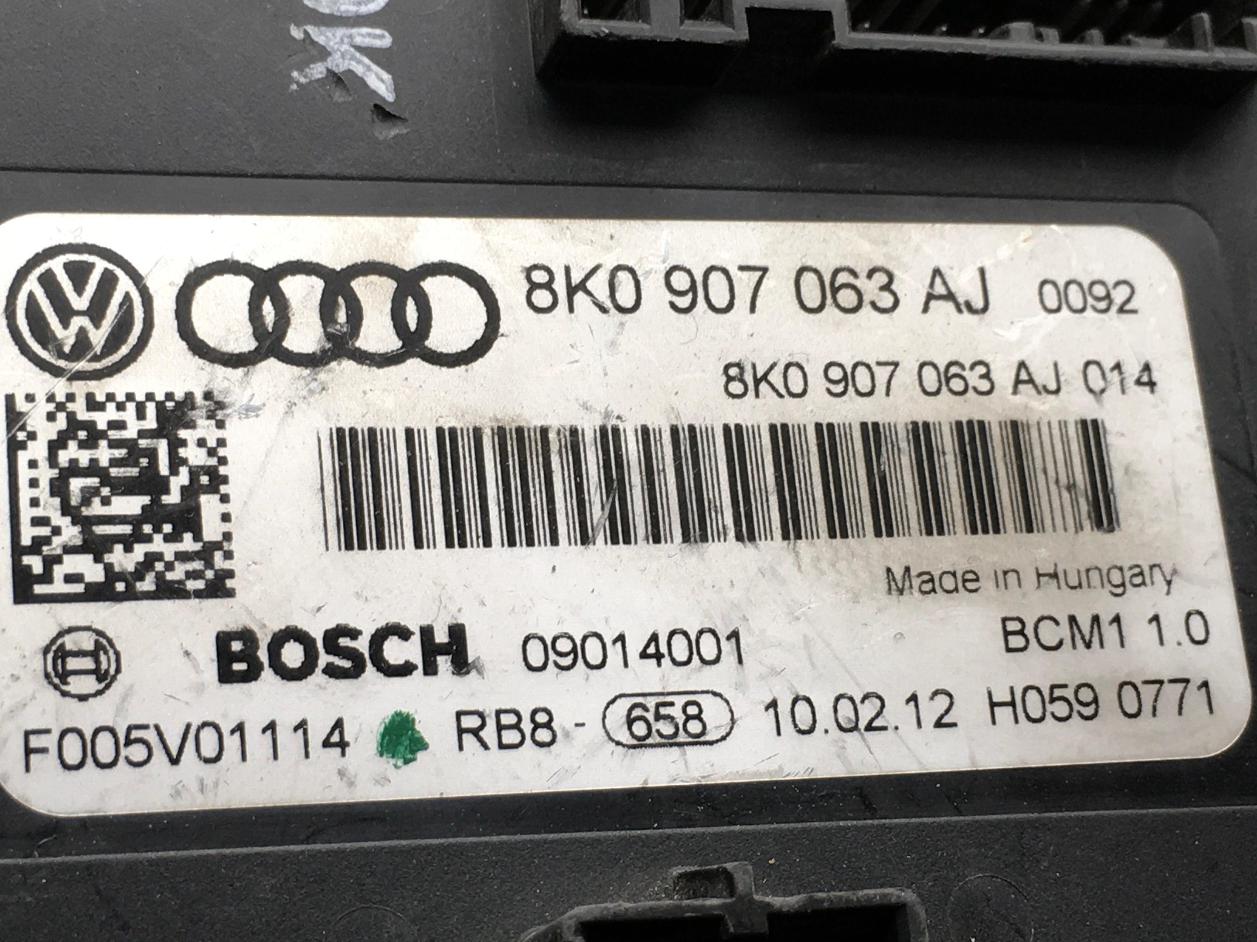 Modulo BCM Audi VW 8k0907063aj - AutoRR 8k0907063aj