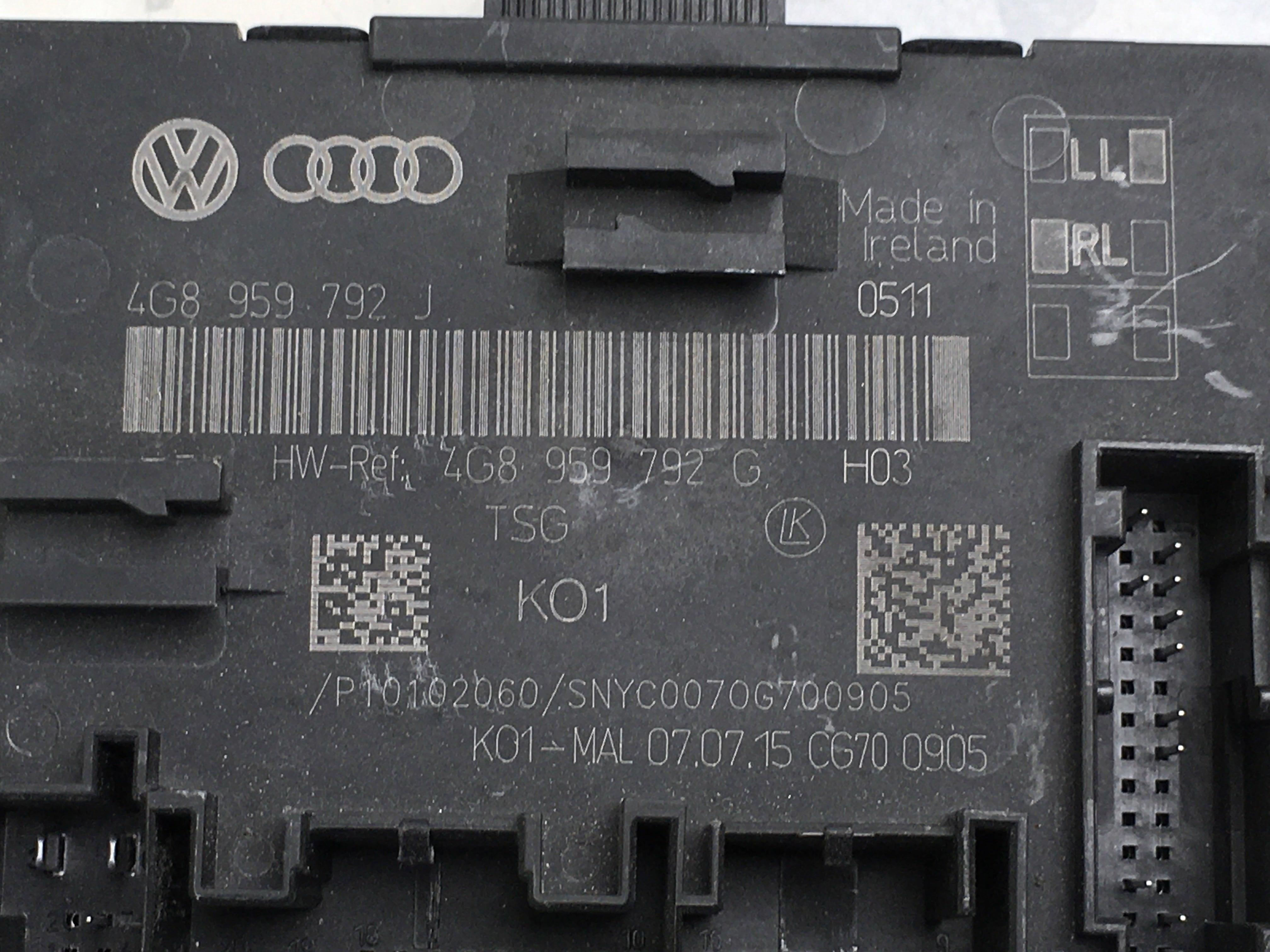 Modulo confort Audi 4g8959792j - AutoRR 4g8959792j