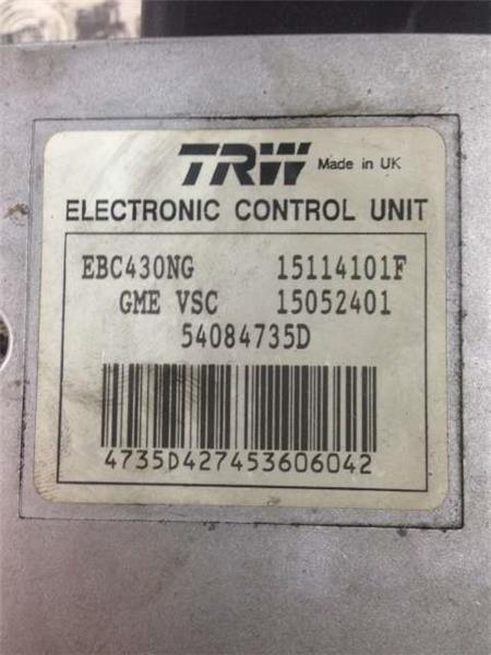 Abs opel vectra c 13191184 - 13191184