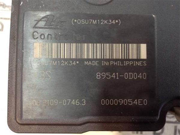 Abs toyota yaris 89541-0d040 - 89541-0d040