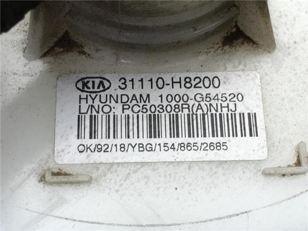 Aforador Kia Stonic 31110-h8200
