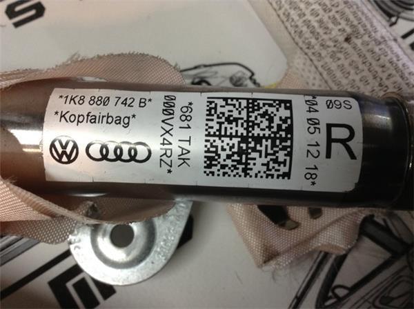 Airbag cortina dcho volkswagen scirocco - 1k8880742b