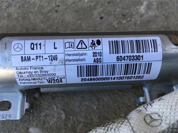 Airbag cortina del izq. mercedes w204 - 2048600505