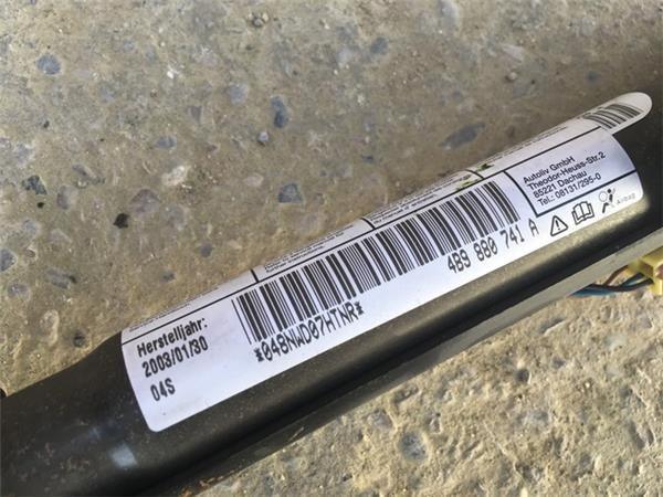 Airbag cortina delantero izquierdo a4 4b - 4b9880741a
