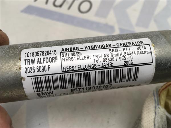 Airbag cortina derecho Bmw Serie 3 E92 - 857118312107