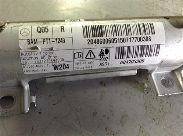 Airbag cortina derecho mercedes c w204 - 2048600605