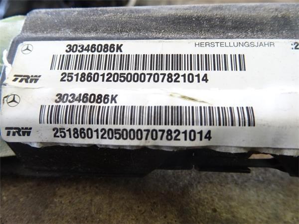 Airbag cortina derecho mercedes r w251 - 30346086k