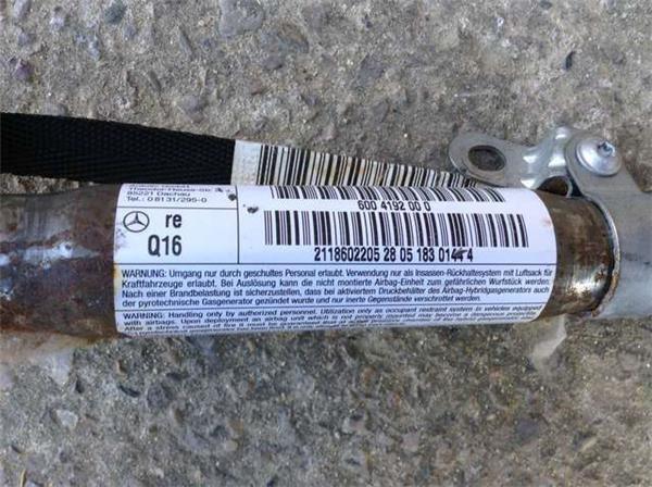 Airbag cortina derecho mercedes w211 - 2118602205