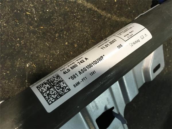 Airbag cortina derecho q7 4l - 4l0880742a