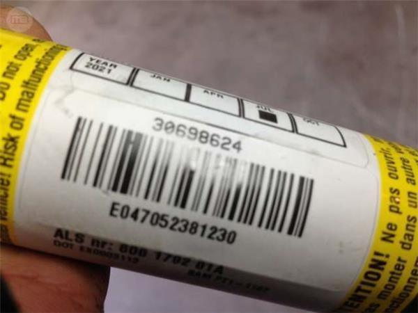 Airbag cortina derecho volvo s40 ii - 30698624