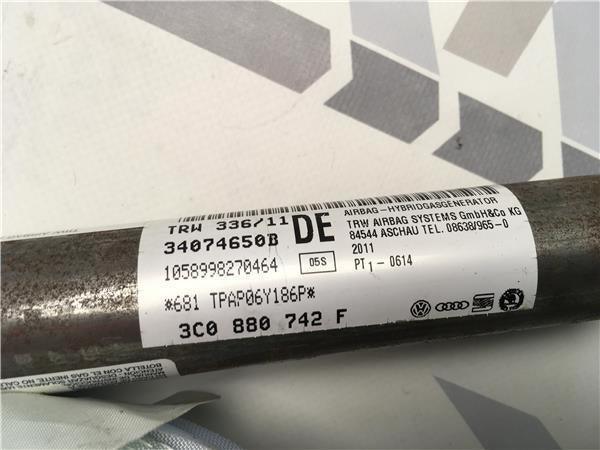 Airbag cortina derecho VW Passat 3C B7 - 3c0880742