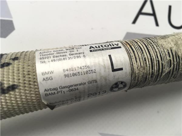 Airbag cortina Izq Bmw Serie 3 E46 - 8482174356