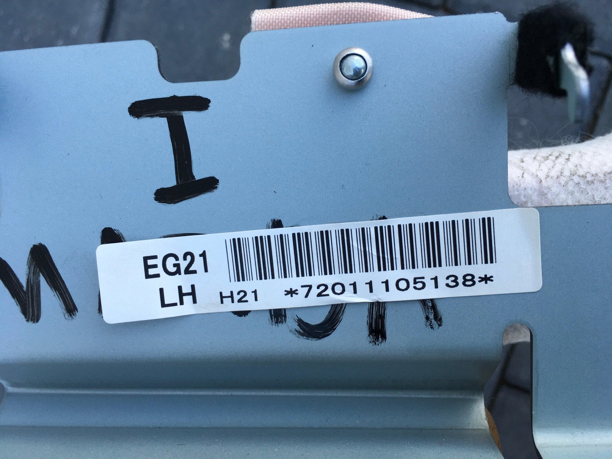 Airbag cortina izq Mazda CX7 - EG2157KN0J