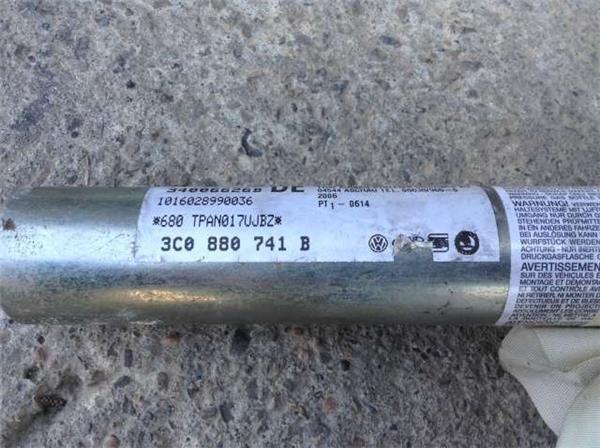 Airbag cortina izq volkswagen passat 3c - 3c0880741b