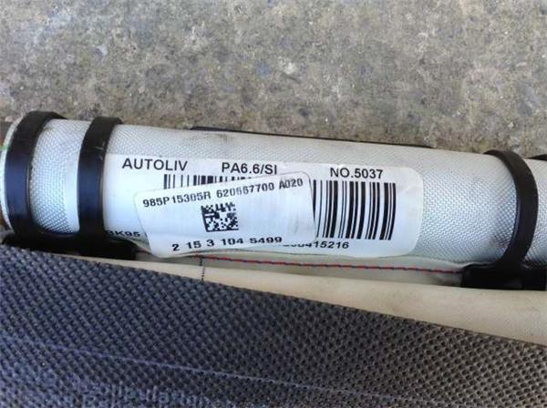 Airbag cortina izquierd renault megane 3 - 